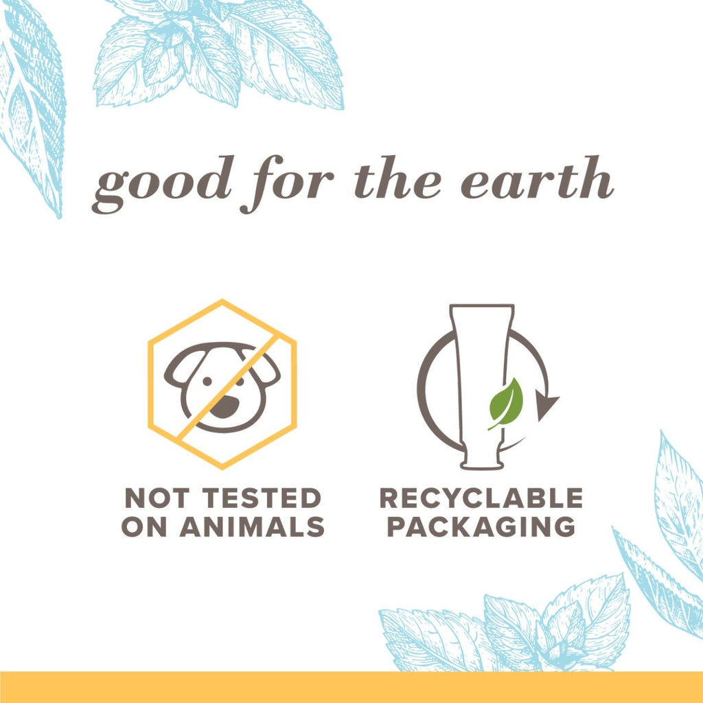 Good for the earth Extra White Fluoride Natural Toothpaste Mountain Mint