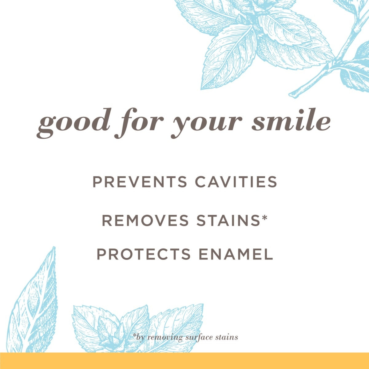 good for your smile Hero Extra White Fluoride Natural Toothpaste Mountain Mint