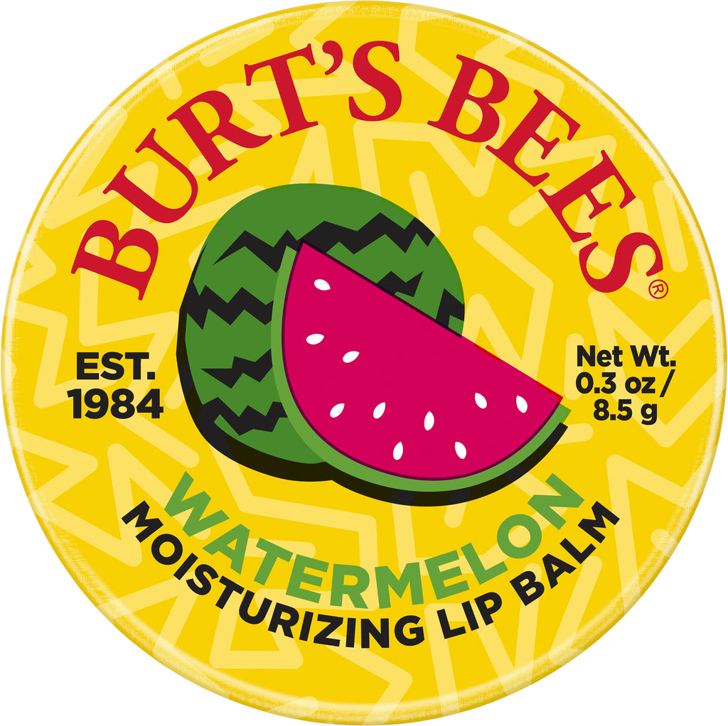Moisturizing Retro Lip Balm Tin-Watermelon