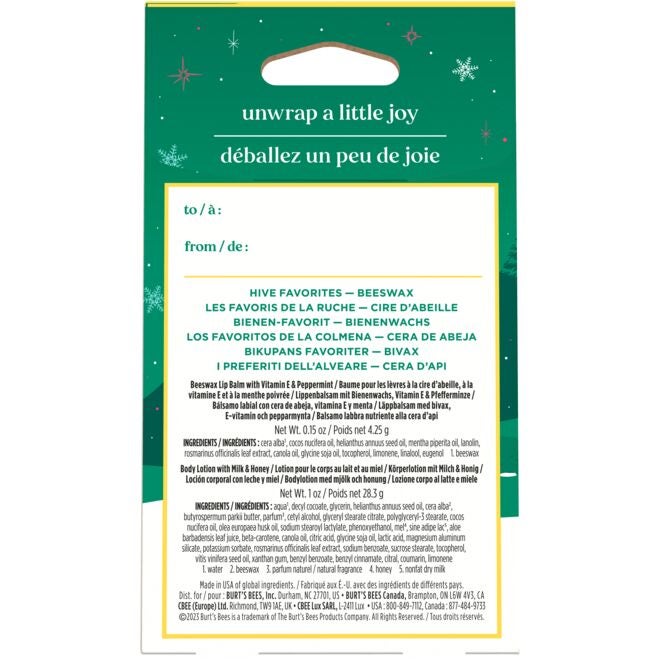 Hive Favorites Gift Set - Beeswax
