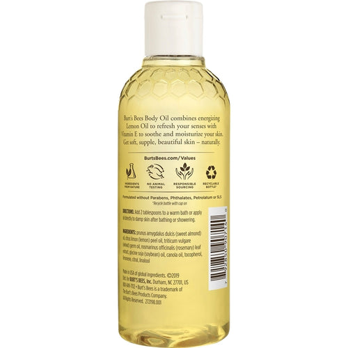 Burt's Bees Body Oil - Lemon & Vitamin E
