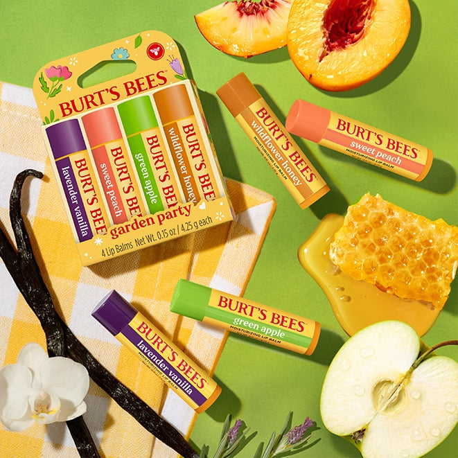 Garden Party Lip Balm 4-Pack