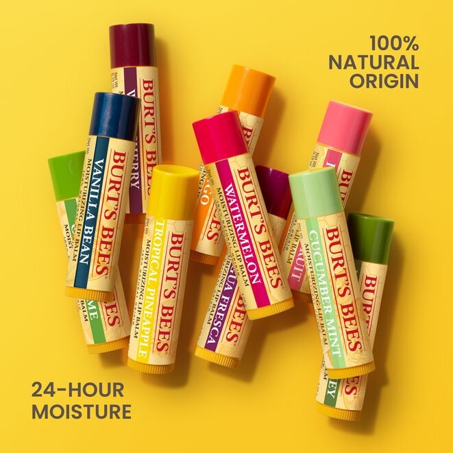 Burt's Bees Lip Balm Tropical Assortment 4 Pack