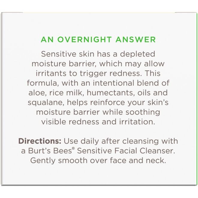 Sensitive Solutions Calming Night Cream