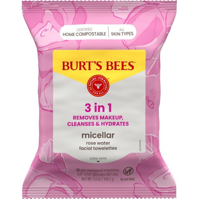 Micellar Makeup Removing Towelettes with Rose Water