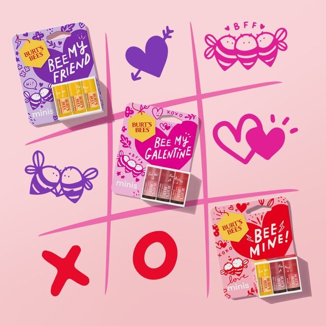 Bee My Galentine Mini Tinted Lip Balm 3 Pack