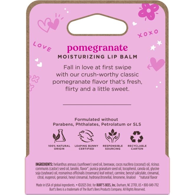 Pomegranate Moisturizing Lip Balm – Limited Edition