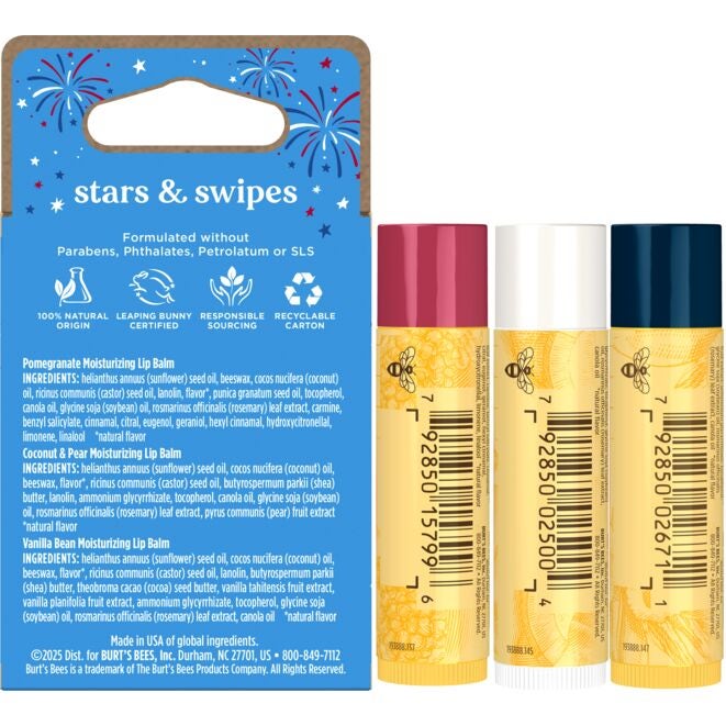 Stars & Swipes Lip Balm 3 Pack