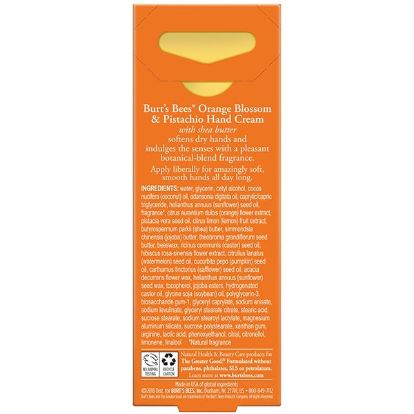 Orange Blossom & Pistachio Hand Cream