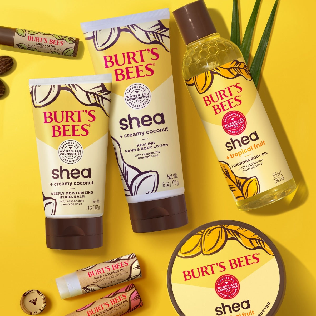 Shea + Passion Fruit Oil Moisturizing Lip Balm