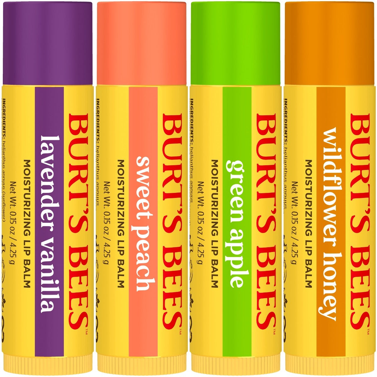 Garden Party Lip Balm 4-Pack