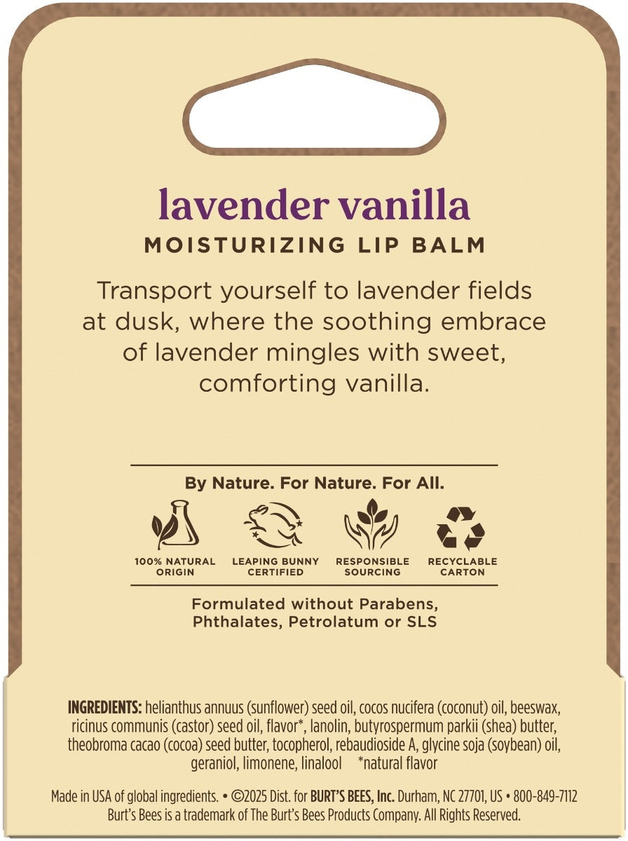 Lavender Vanilla Lip Balm