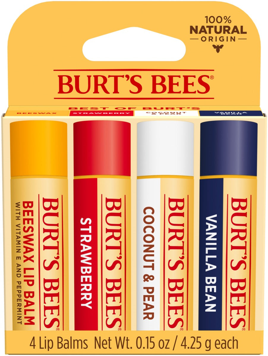 Best of Burt's Lip Balm 4-Pack