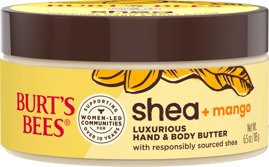 Shea & Mango Hand & Body Butter, 6.5 oz - front