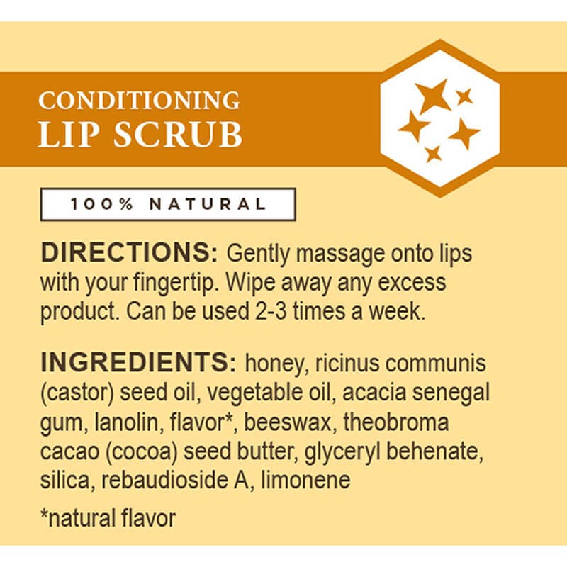 Conditioning Lip Scrub