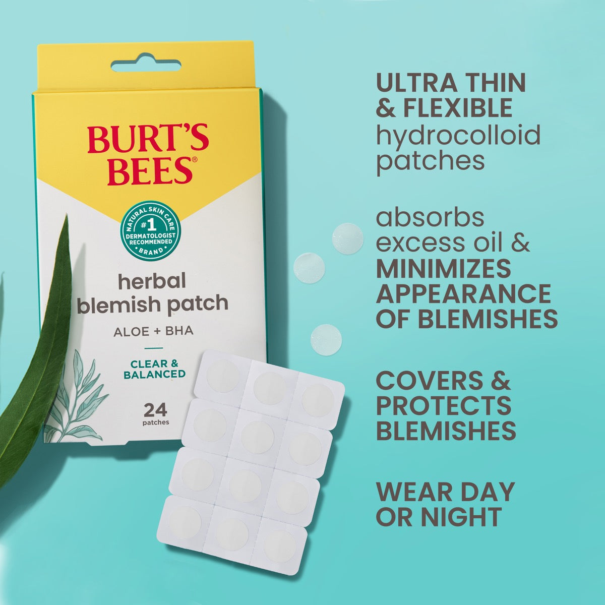 Clear & Balanced Herbal Blemish Patches